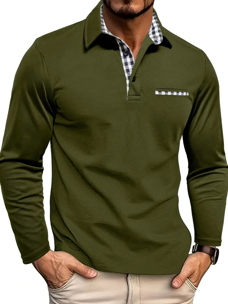 Dorian | Long-Sleeved Polo Shirt