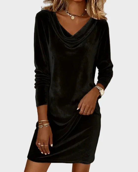 Frosina | Women's Velvet Mini Dress