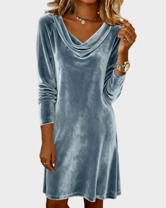 Frosina | Women's Velvet Mini Dress