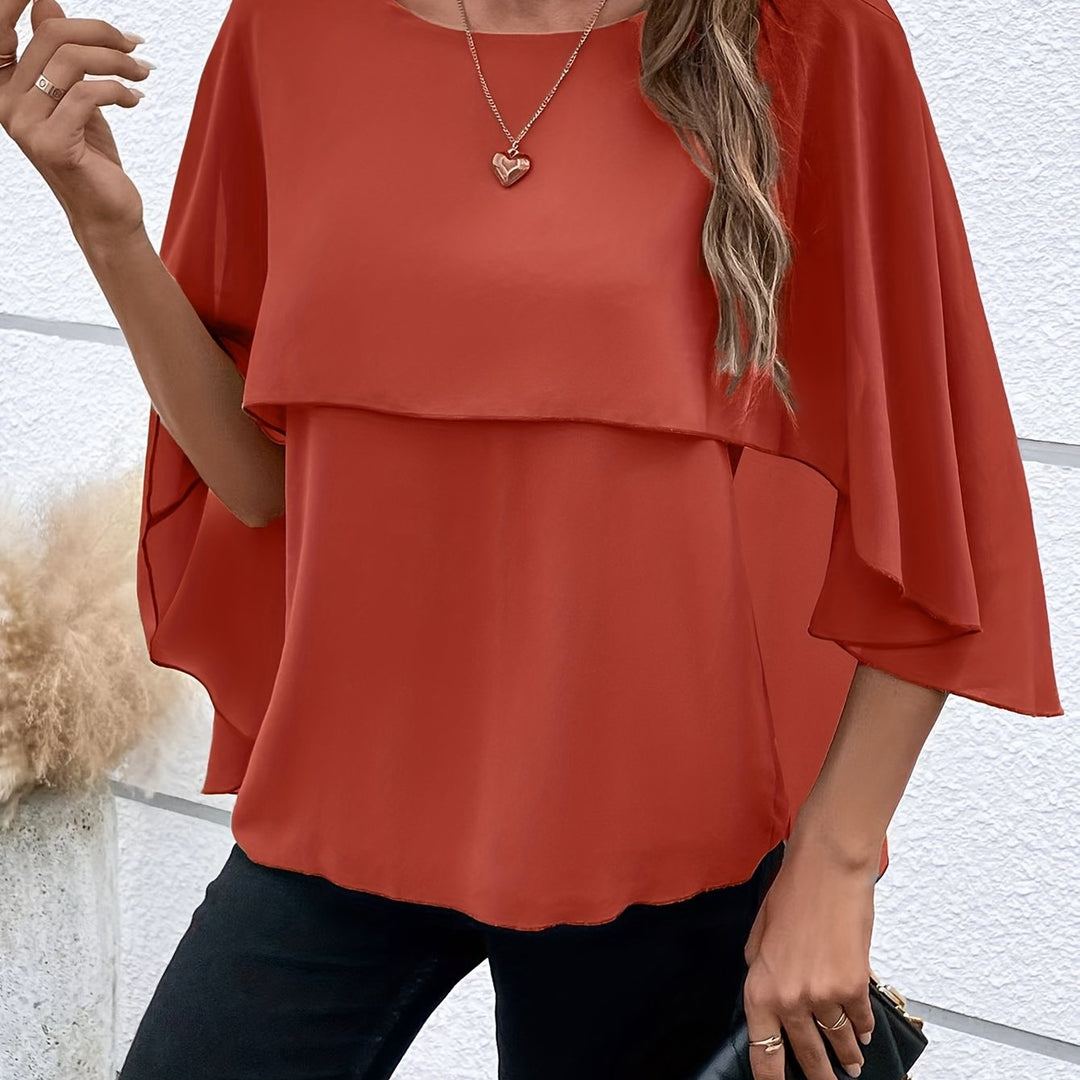 Selina | Asymmetrical Overlay Top