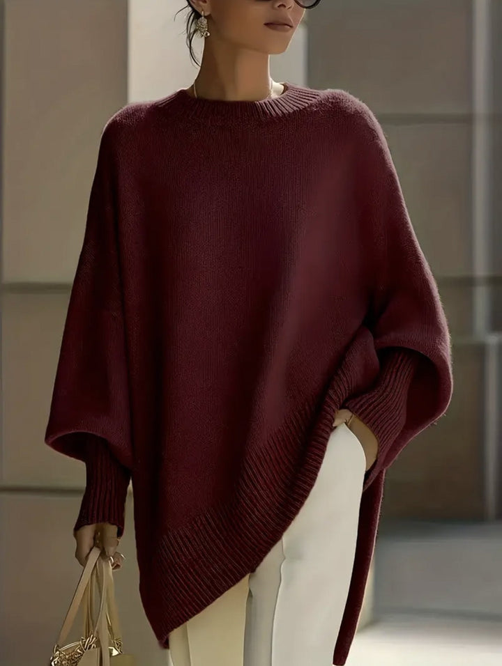 Sidonie | Women's Thick Knit Crew Neck Sweater