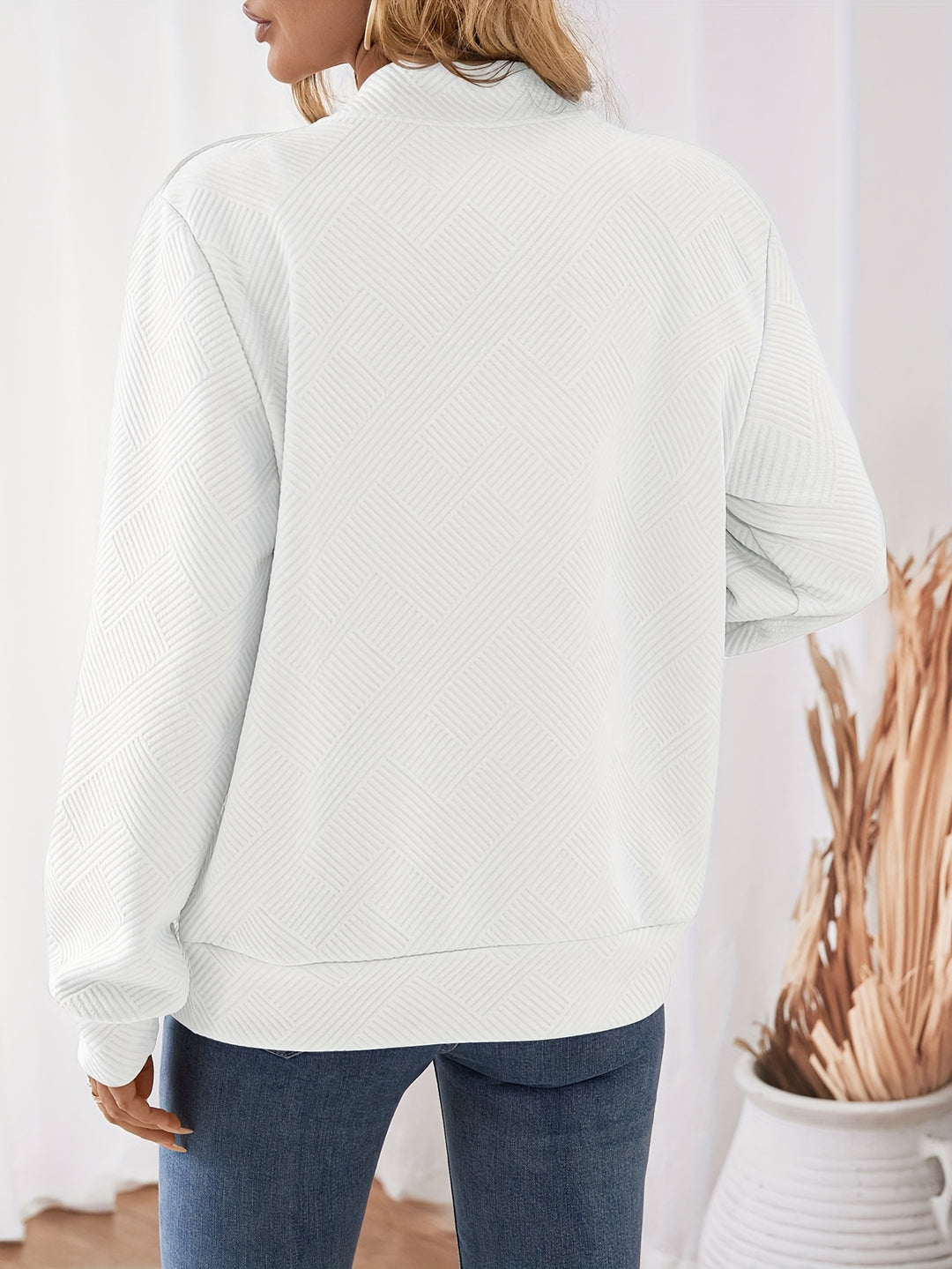 Amelia | Women's Drop Shoulder Zip Casual Jacket