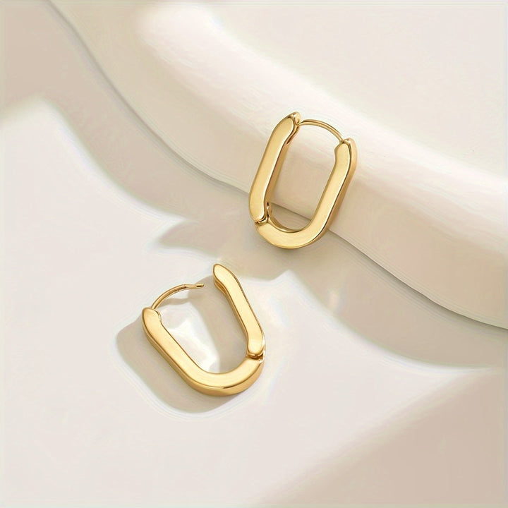 Sienna | Geometric Hoop Earrings