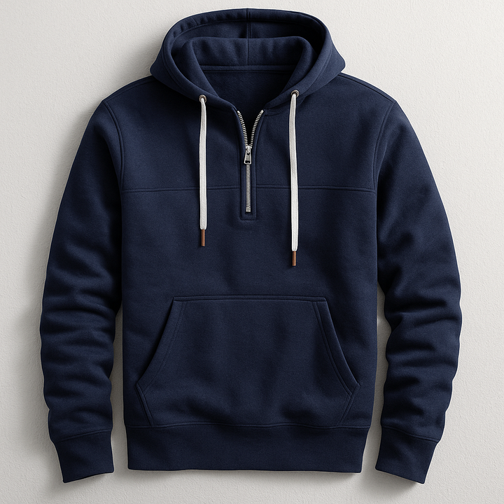 Dorian | Men’s Quarter-Zip Fleece-Lined Hoodie