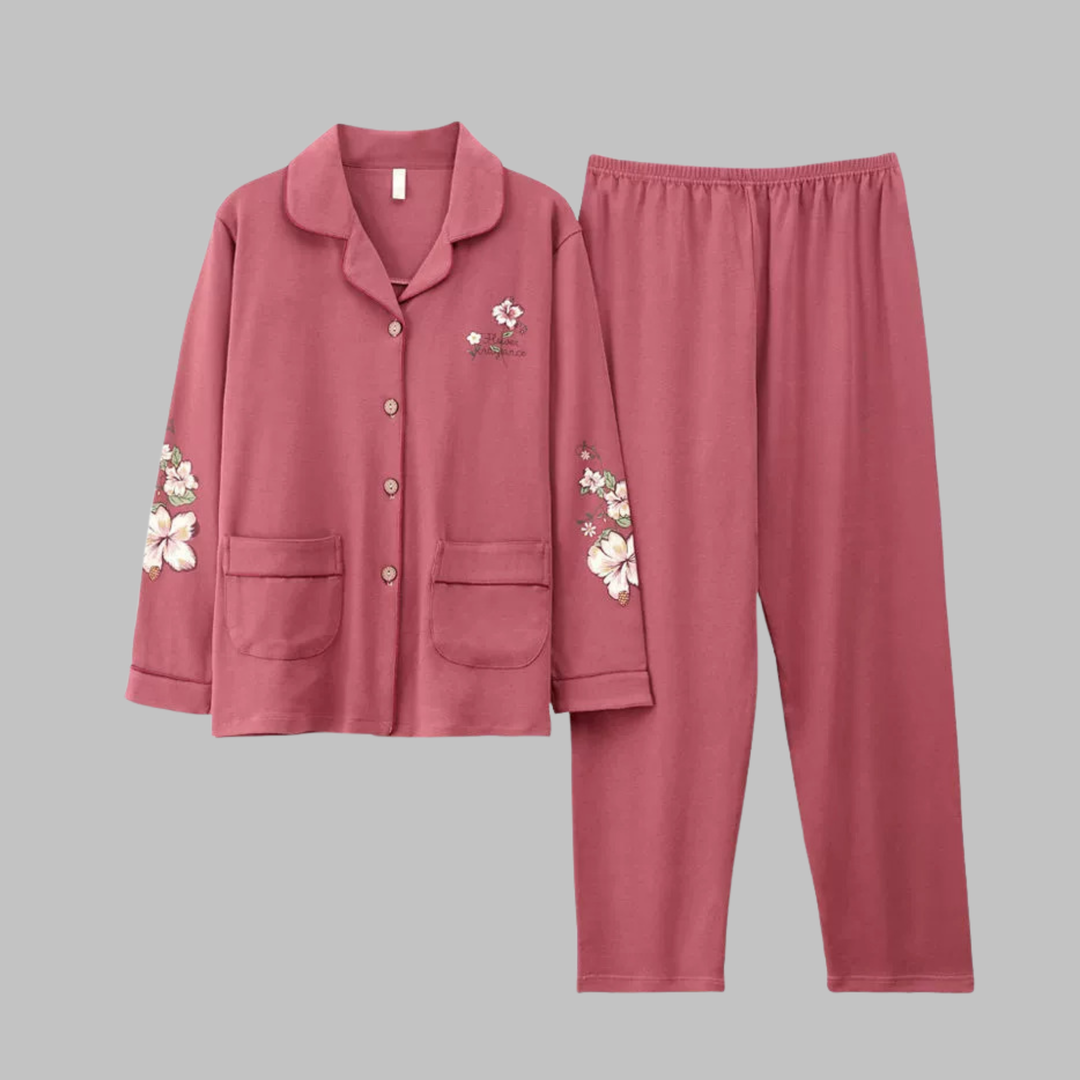 Elowen | Women's Printed Pyjama Set