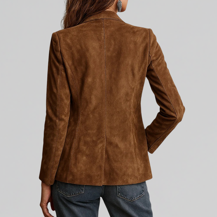 Marielle | Women’s Relaxed Suede-Touch Blazer