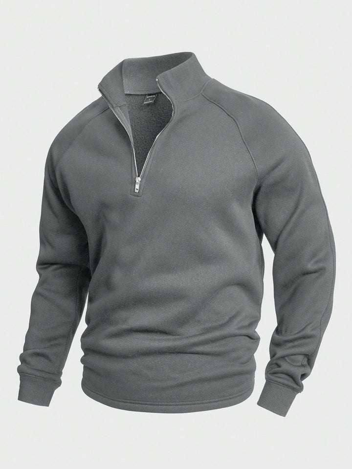Dominic | Men’s Quarter-Zip Knit Jumper