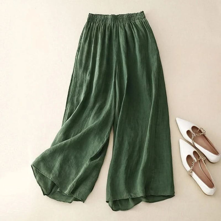 Francesca | Women’s Straight-Leg Linen Trousers