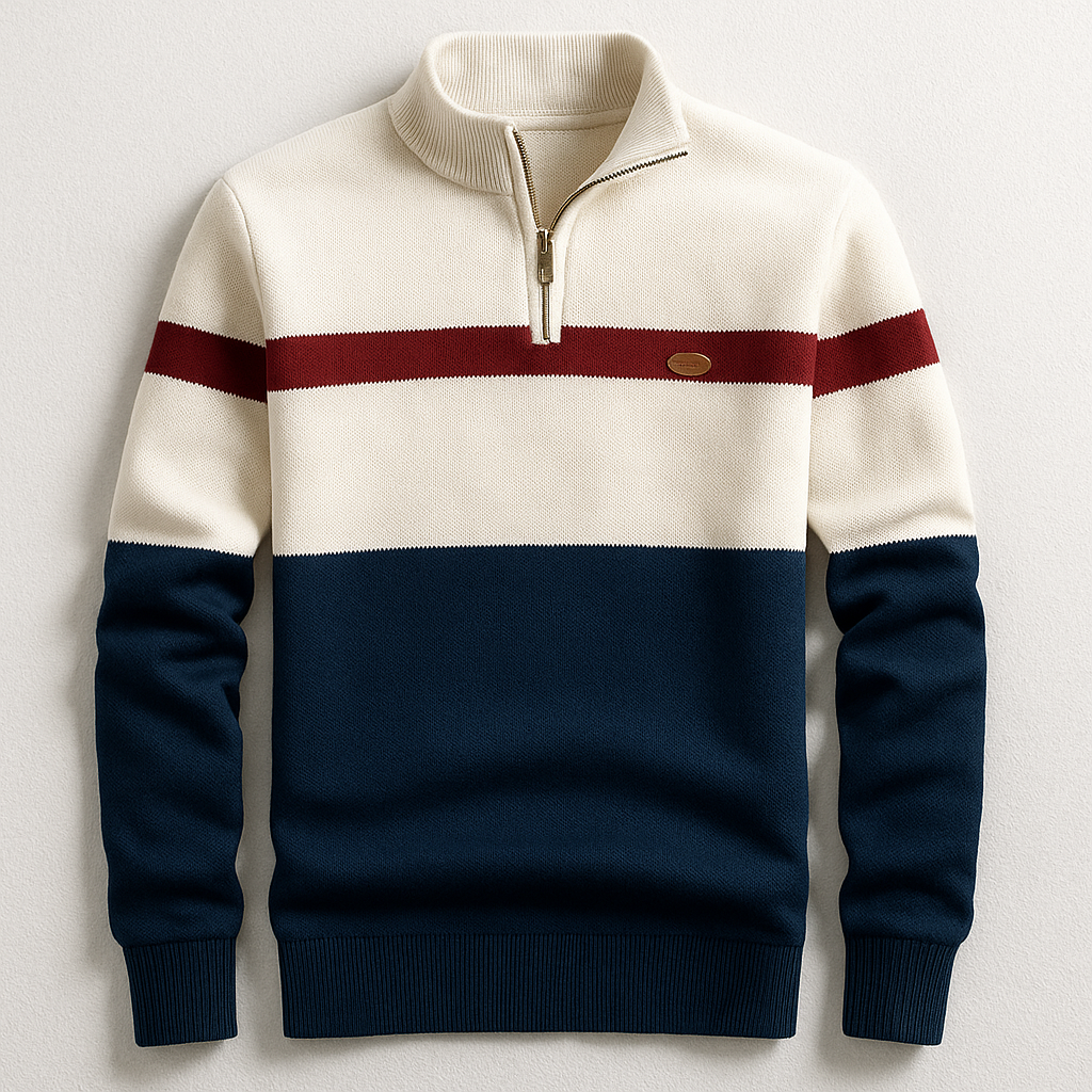 Nolan | Heritage Quarter-Zip Pullover