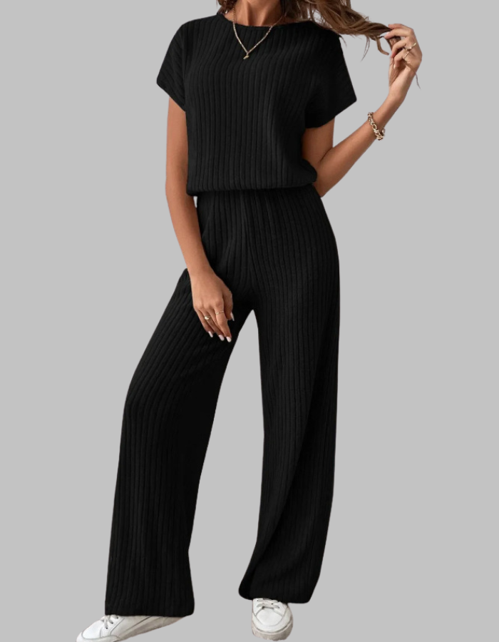 Lydia | Women's Short Sleeve Top & Trouser Set