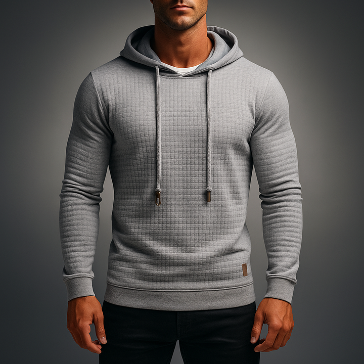 Sebastian | Men’s Knitted Drawstring Hoodie