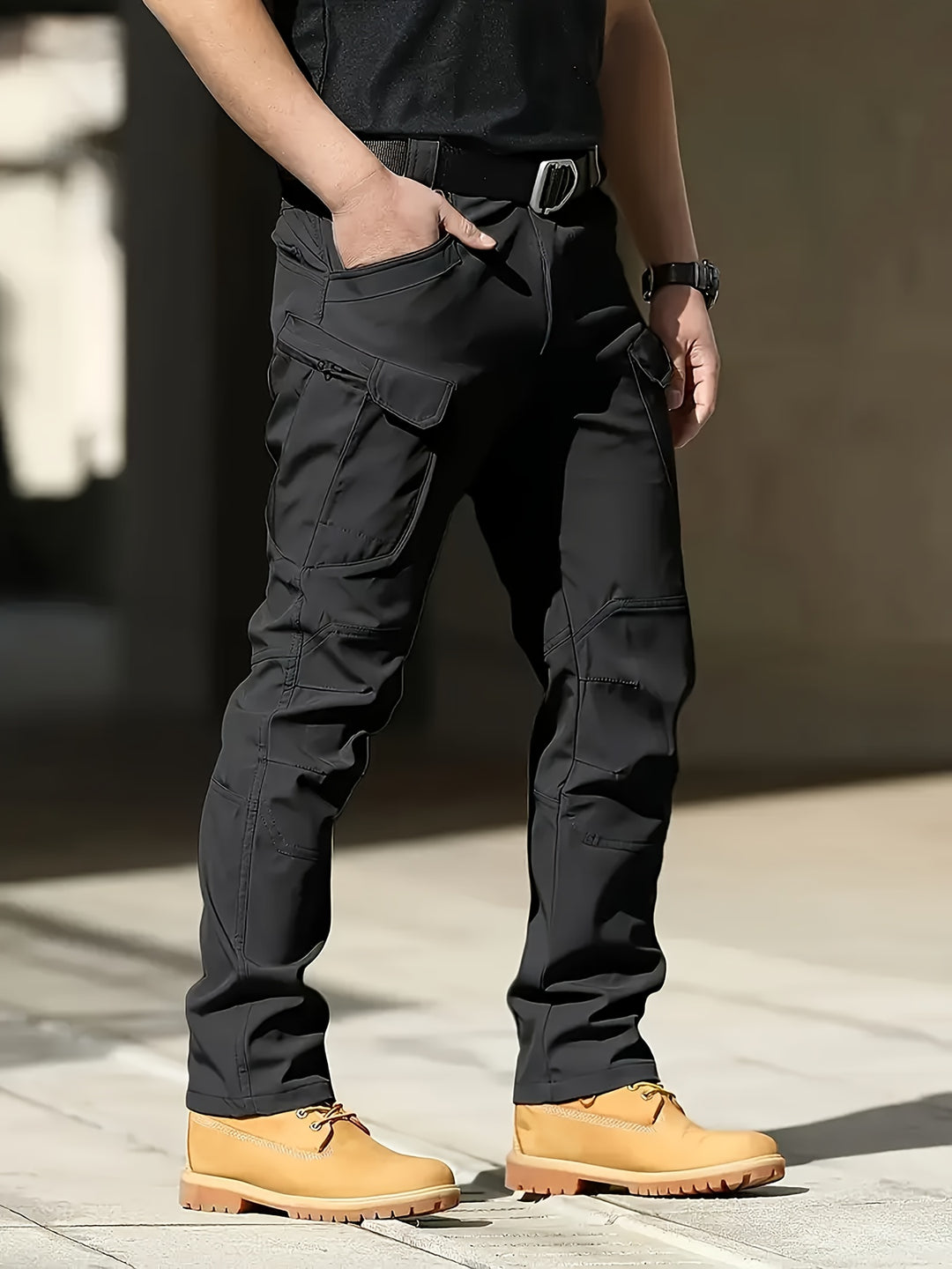 Gavin | Men’s Utility Cargo Trousers with Multi-Pocket Design