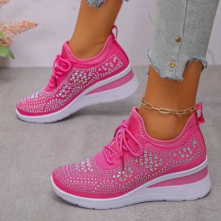 Amara | Women's Sparkle Comfort Sneakers