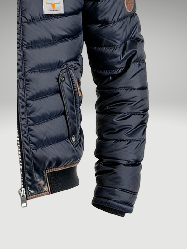 Holden | Quilted Stand Collar Jacket