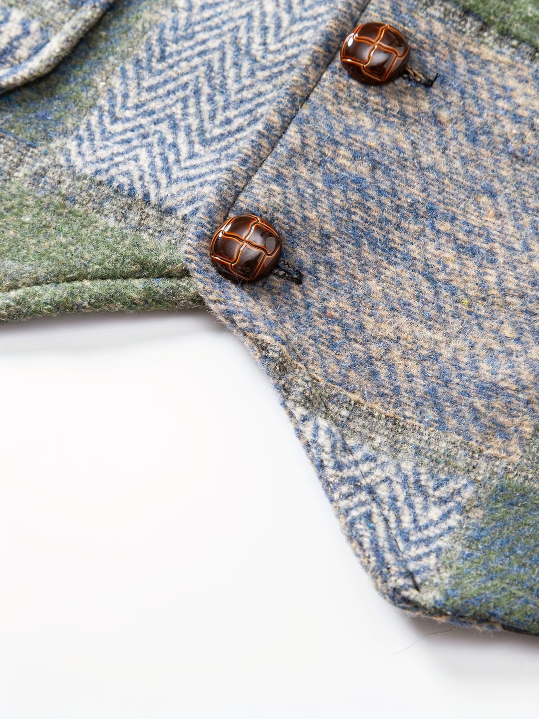Alistair | Men’s Herringbone Tweed Waistcoat