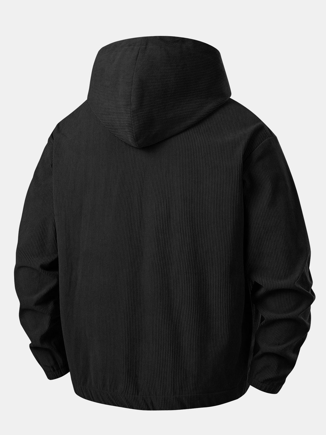 Laurence | Men’s Relaxed Quarter-Zip Hooded Jumper
