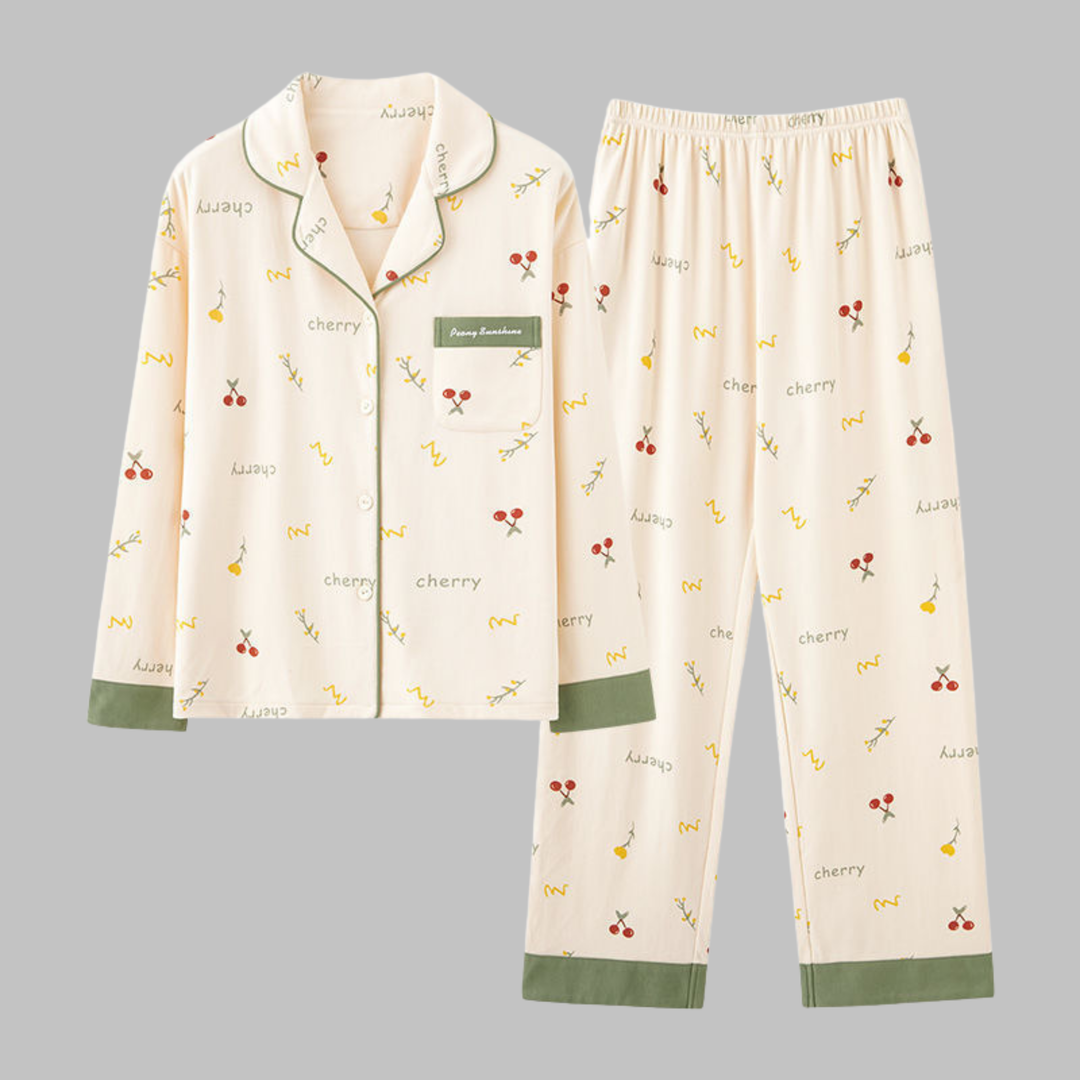 Elowen | Women's Printed Pyjama Set