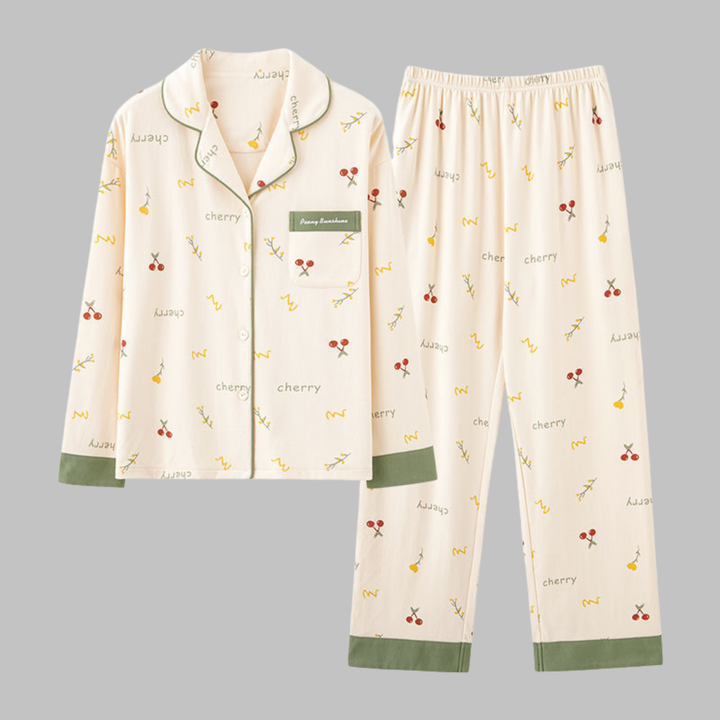 Elowen | Women's Printed Pyjama Set