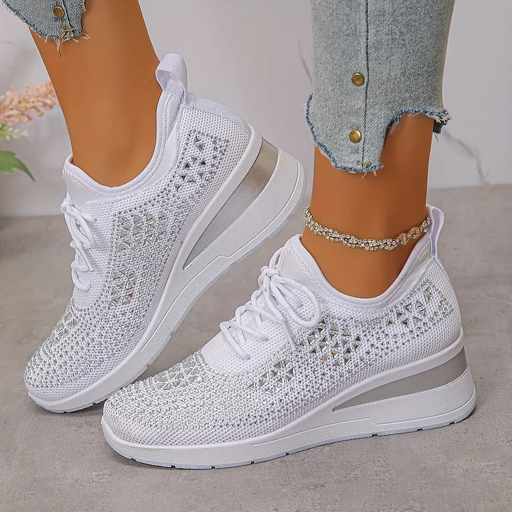 Amara | Women's Sparkle Comfort Sneakers