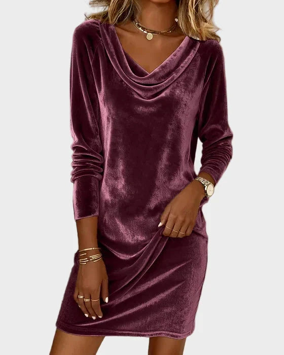 Frosina | Women's Velvet Mini Dress
