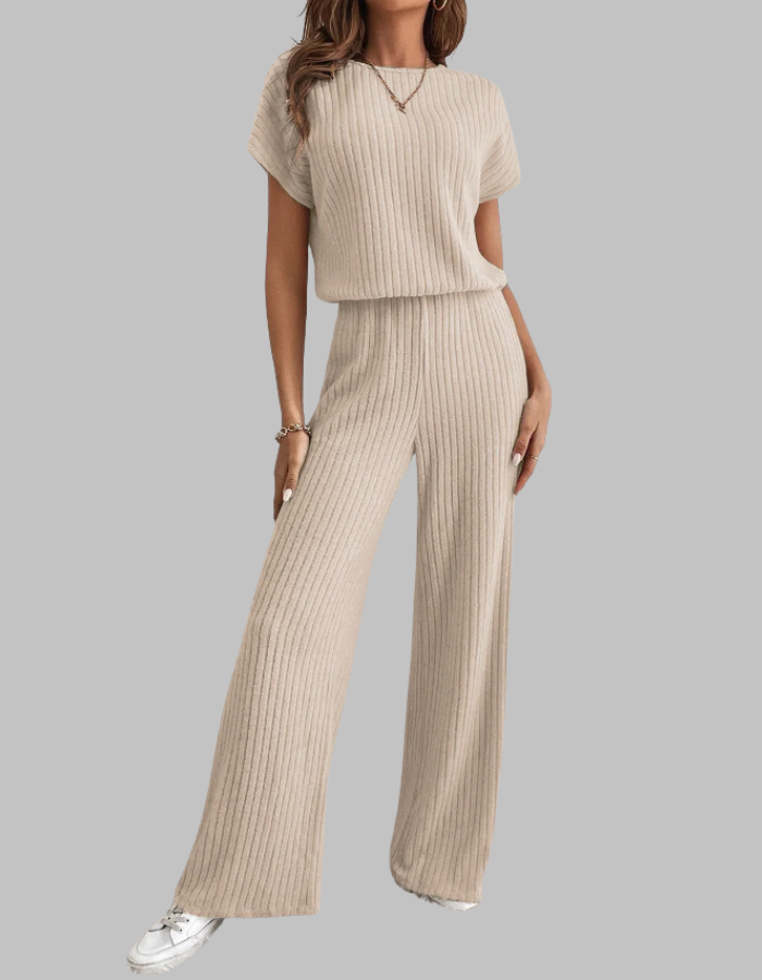 Lydia | Women's Short Sleeve Top & Trouser Set