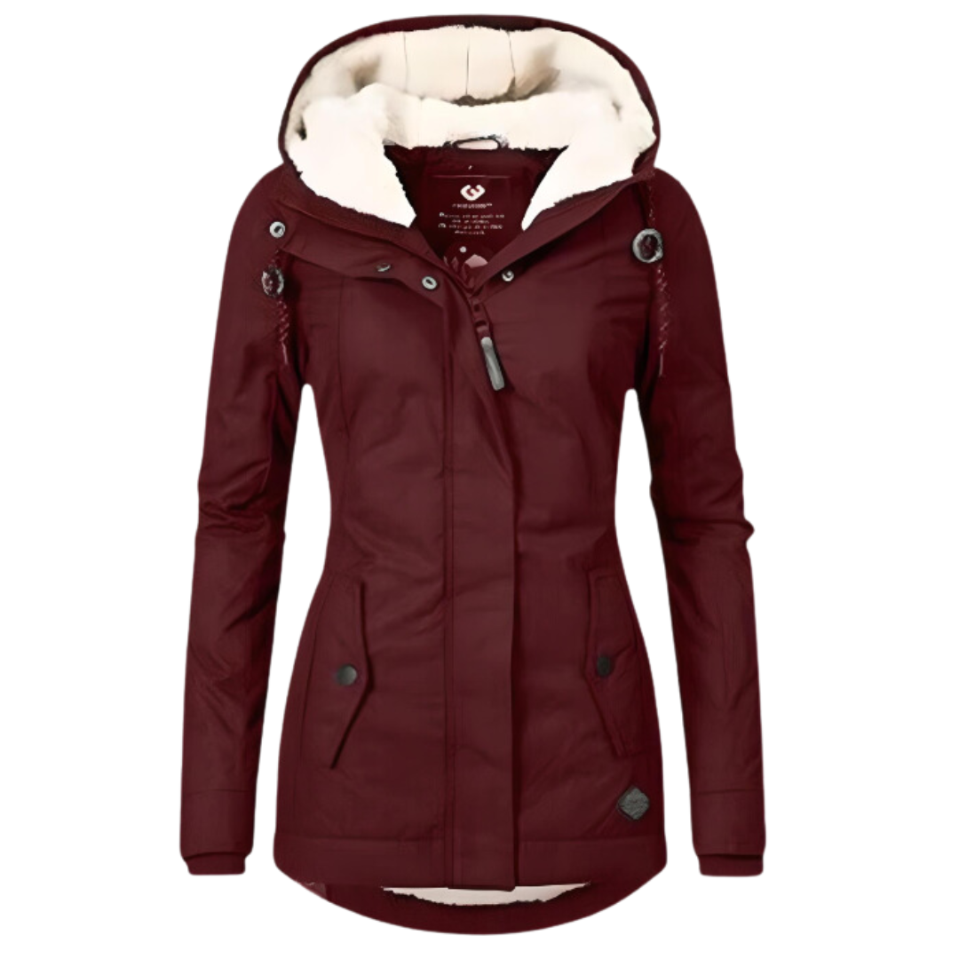 Nancy | Women's Teddy-Lined Hooded Parka