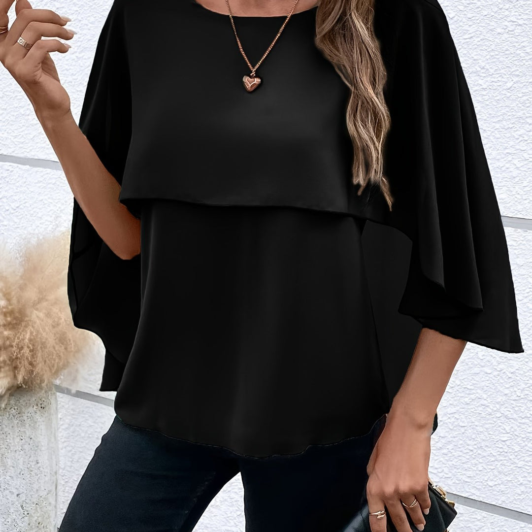 Selina | Asymmetrical Overlay Top