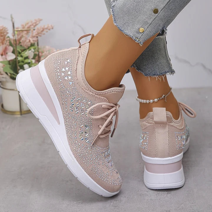 Amara | Women's Sparkle Comfort Sneakers