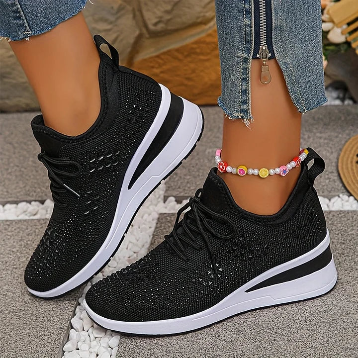 Amara | Women's Sparkle Comfort Sneakers
