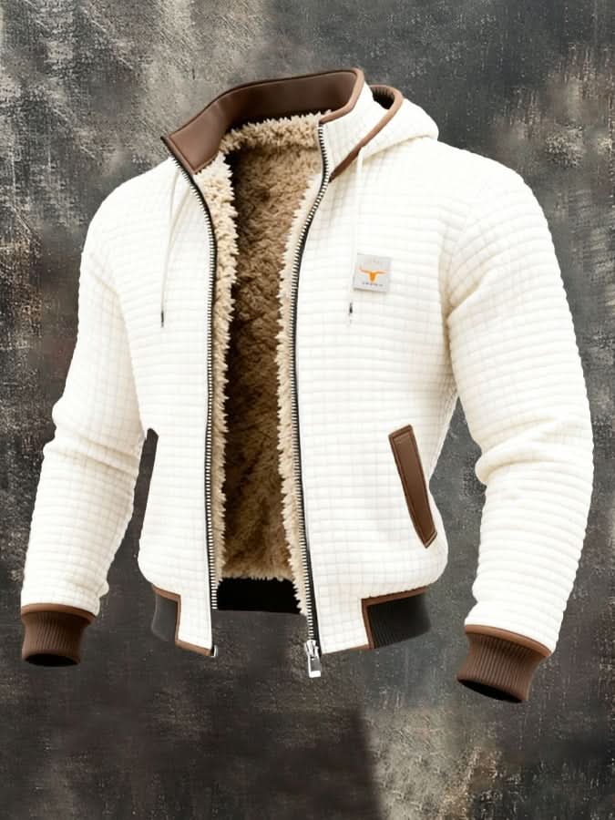 Calder | Lined Quilted Fleece Jacket