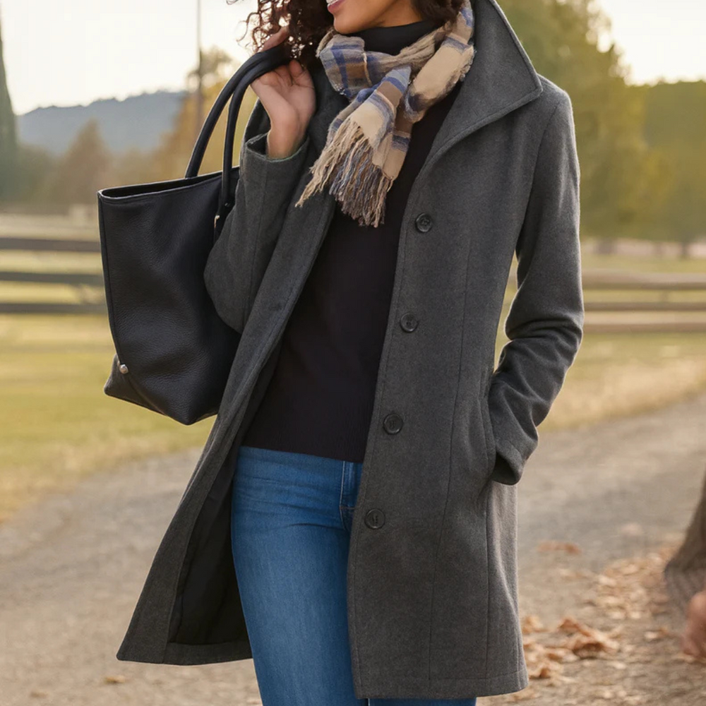 Beatrice | Women's Single-Breasted Coat