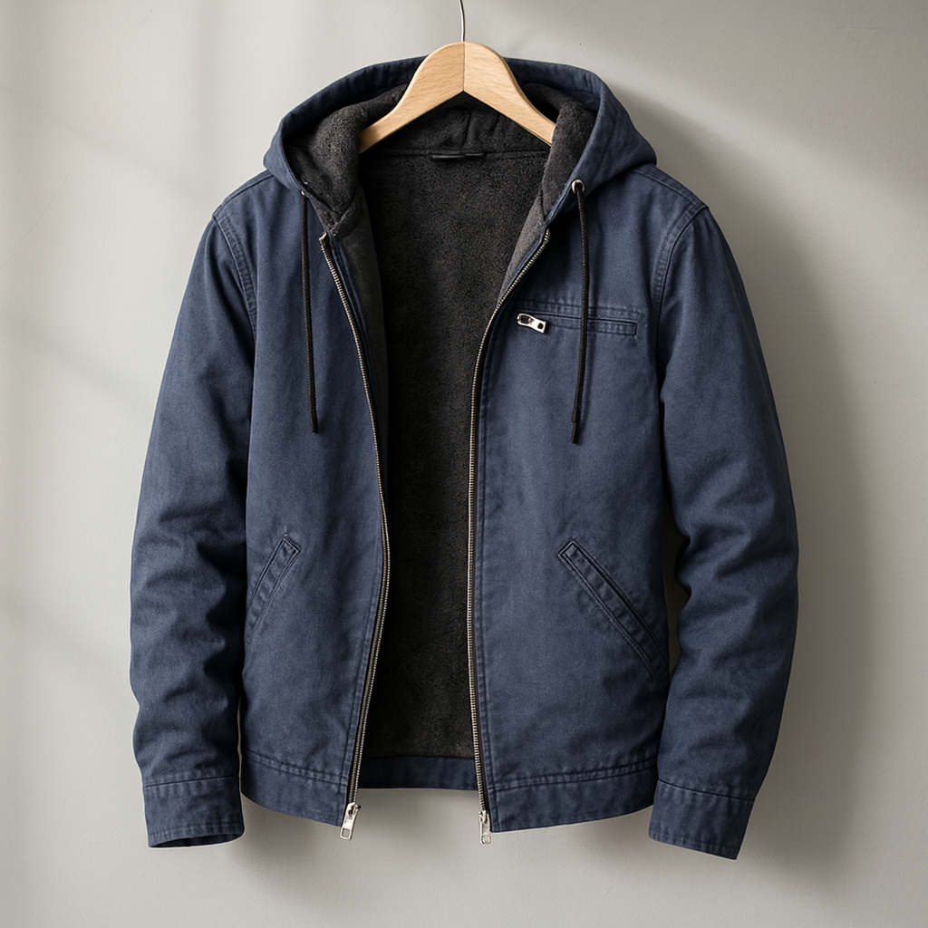 Vincent | Men’s Sherpa-Lined Utility Jacket