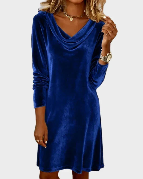 Frosina | Women's Velvet Mini Dress