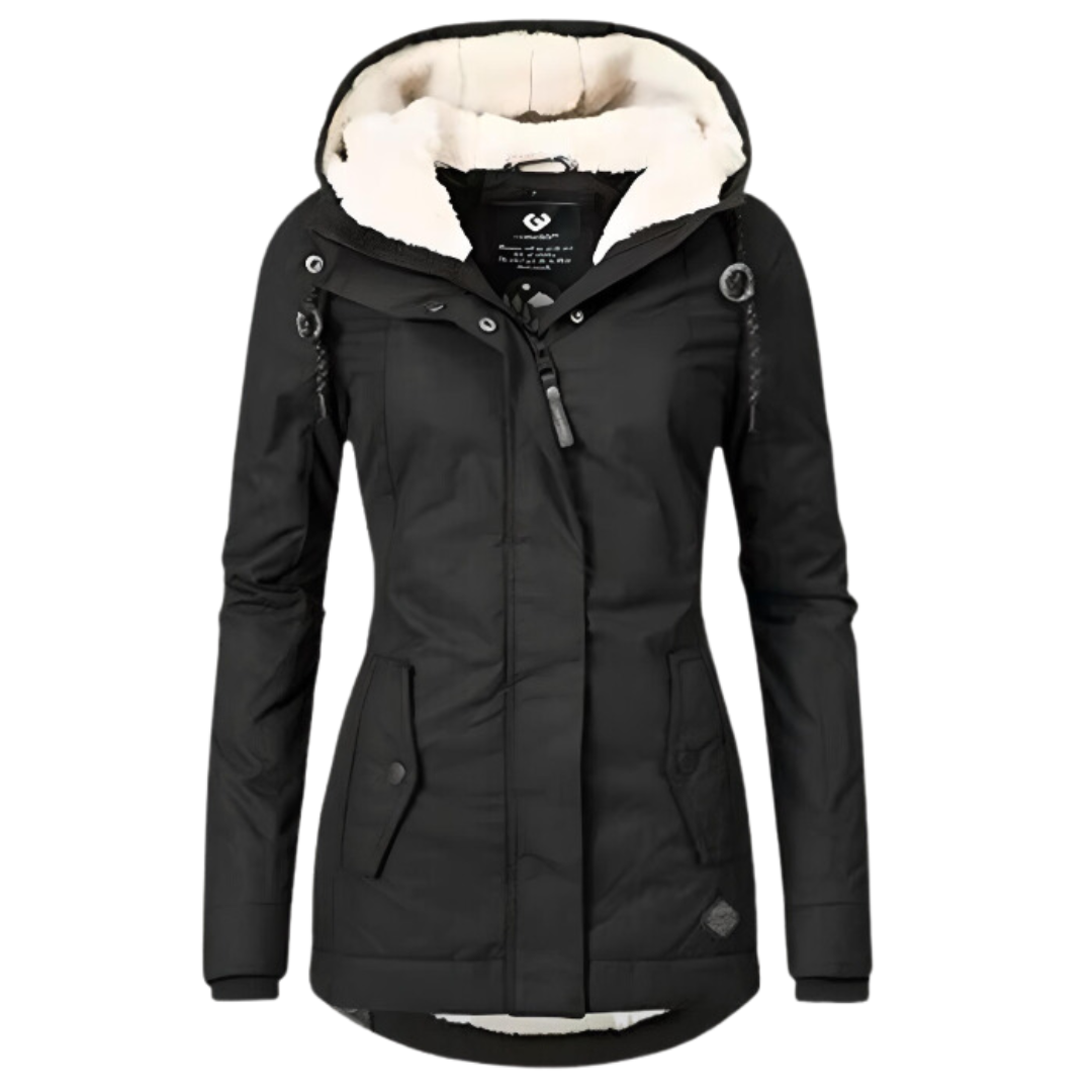 Nancy | Women's Teddy-Lined Hooded Parka
