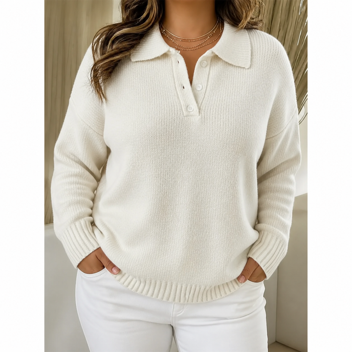 Oriel | Women's Polo Collar Knit Jumper