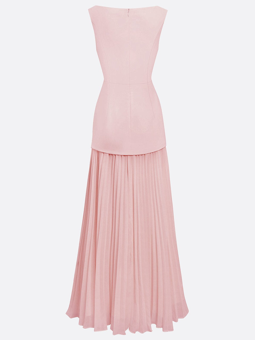 Micaela | Pleated Sleeveless Maxi Dress