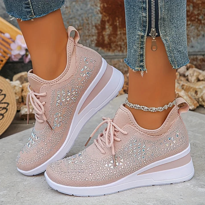 Amara | Women's Sparkle Comfort Sneakers