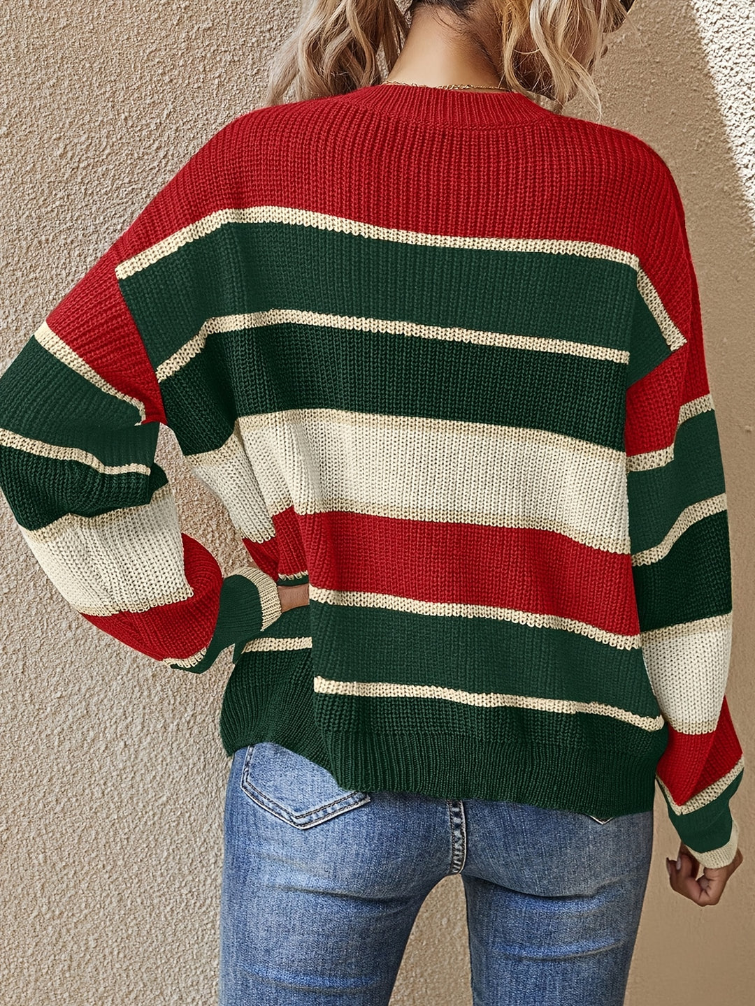 Marlow | Colour Block Striped Jumper