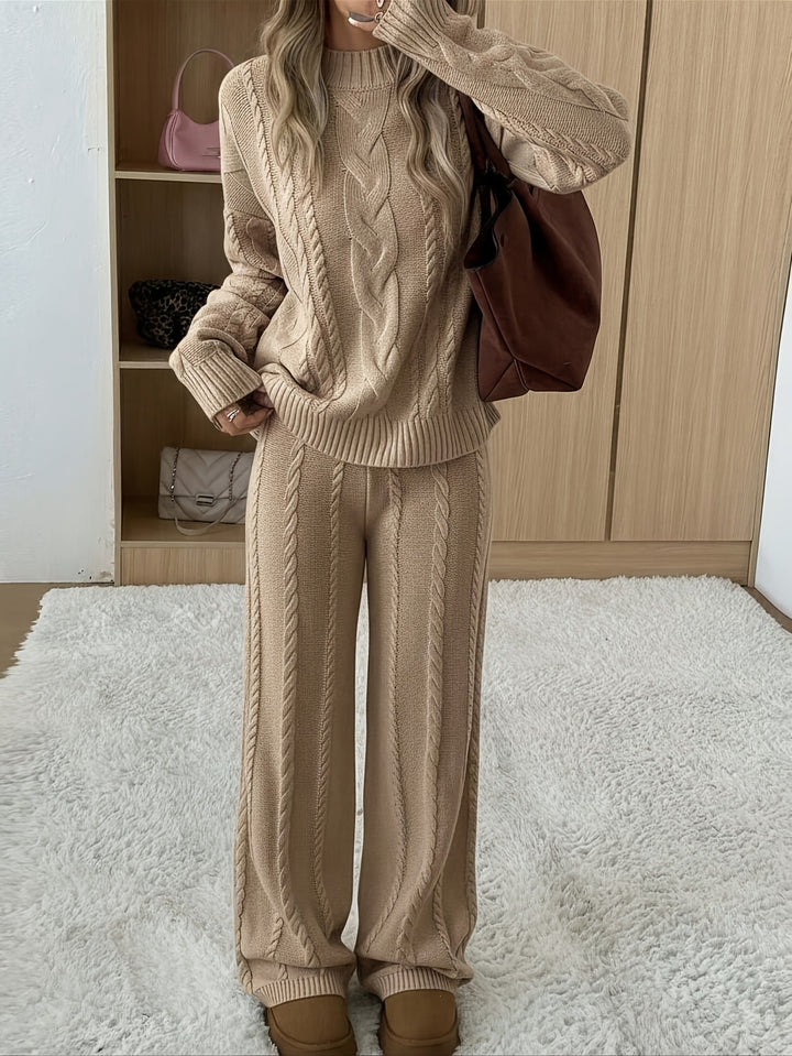 Celeste | Rib-Knit Two-Piece Lounge Set