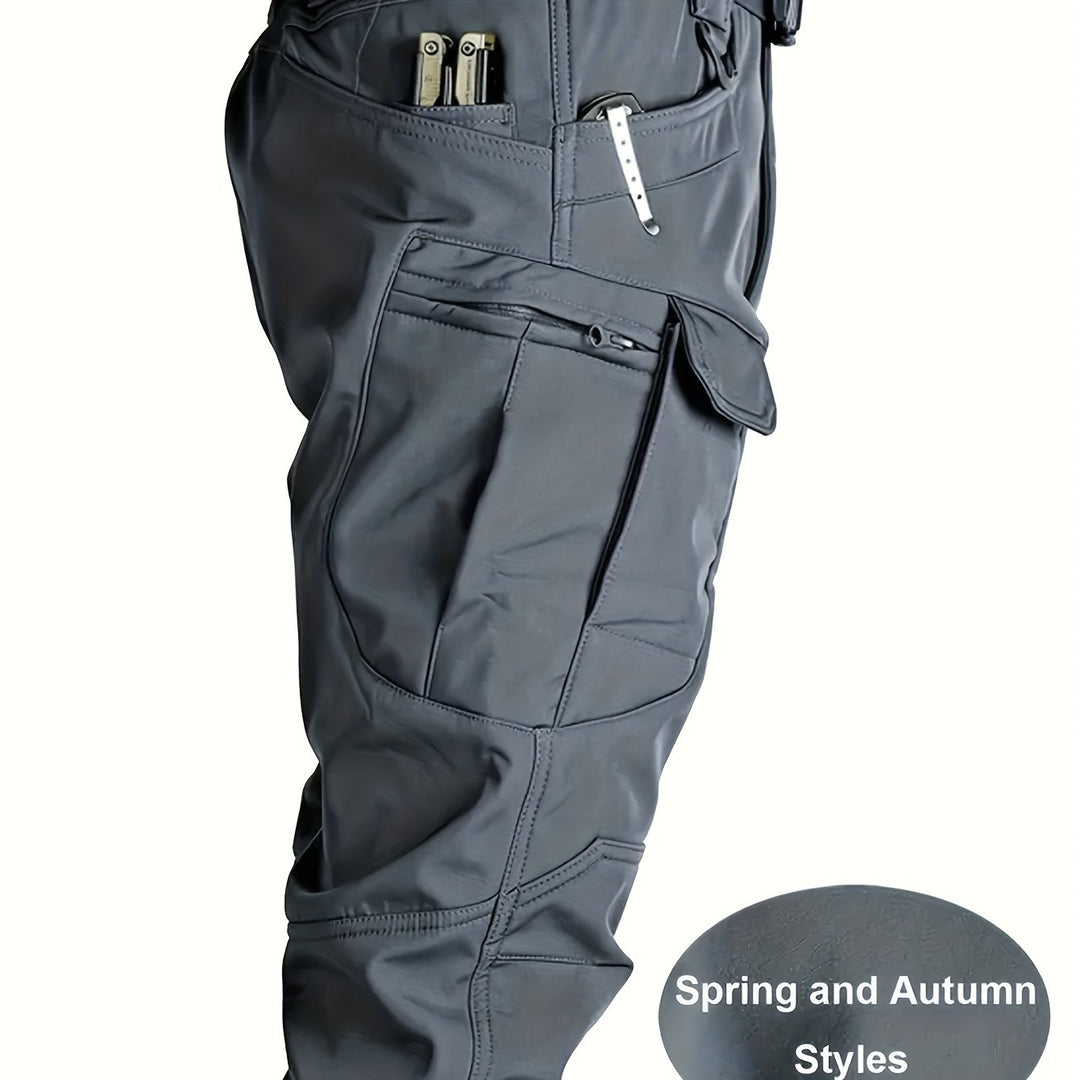 Gavin | Men’s Utility Cargo Trousers with Multi-Pocket Design