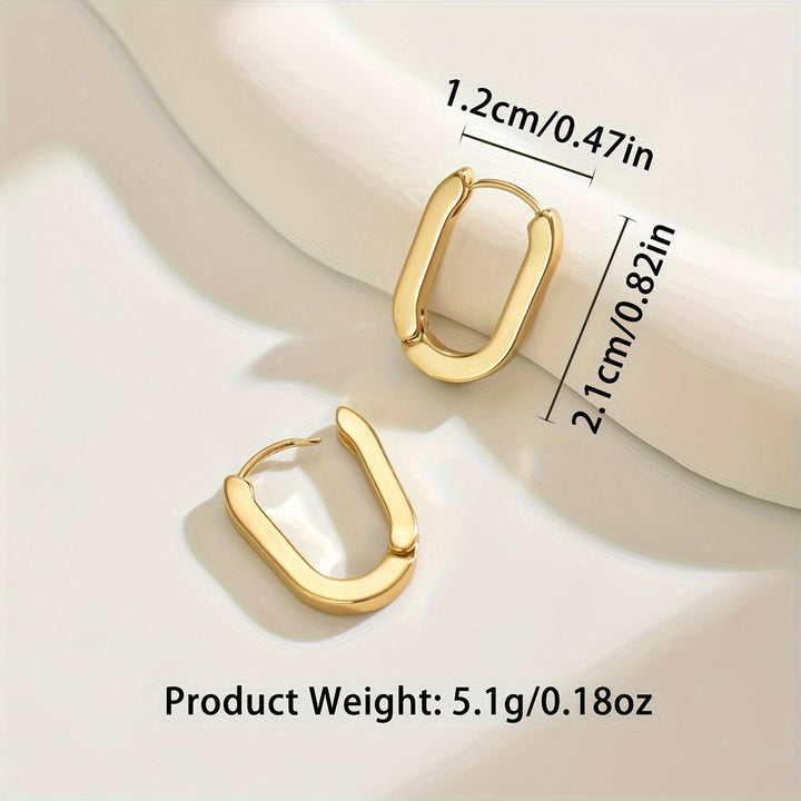 Sienna | Geometric Hoop Earrings