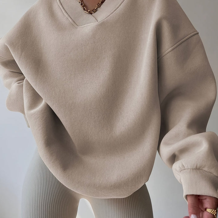 Freya | Relaxed V-Neck Jumper