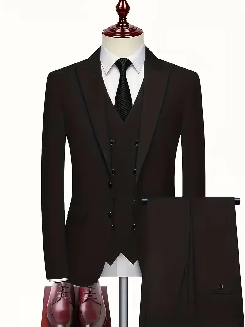 Theodore | Men's Slim-Fit Three-Piece Suit
