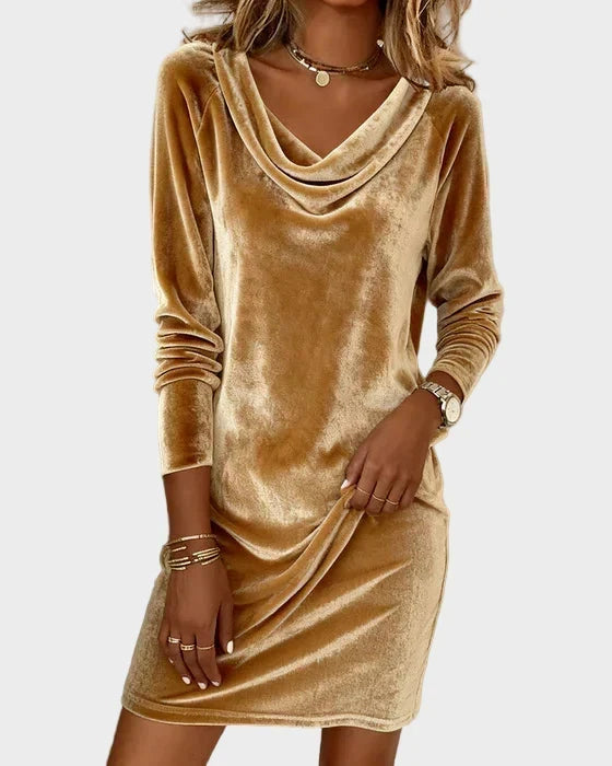 Frosina | Women's Velvet Mini Dress