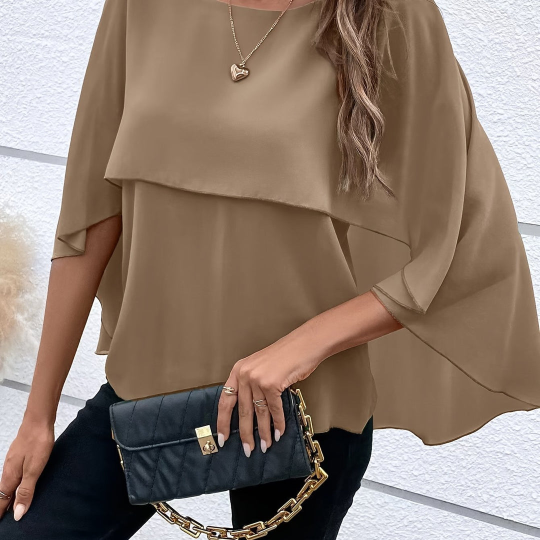 Selina | Asymmetrical Overlay Top