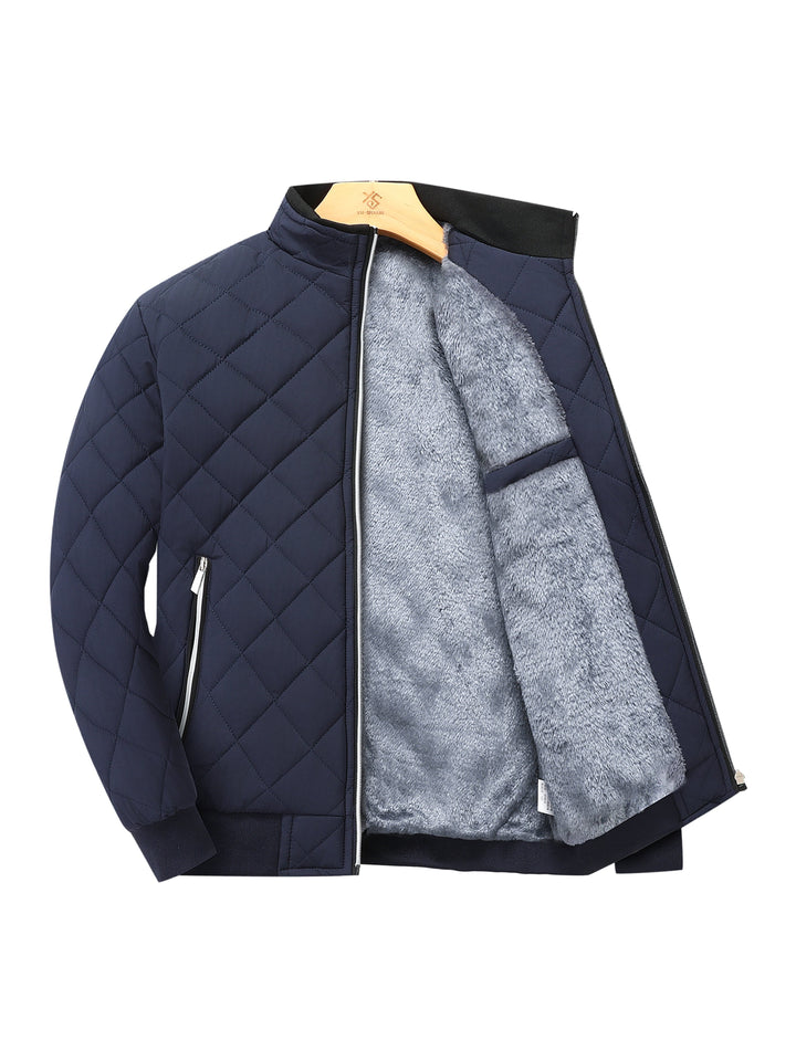 Callum | Men's Quilted Bomber Jacket