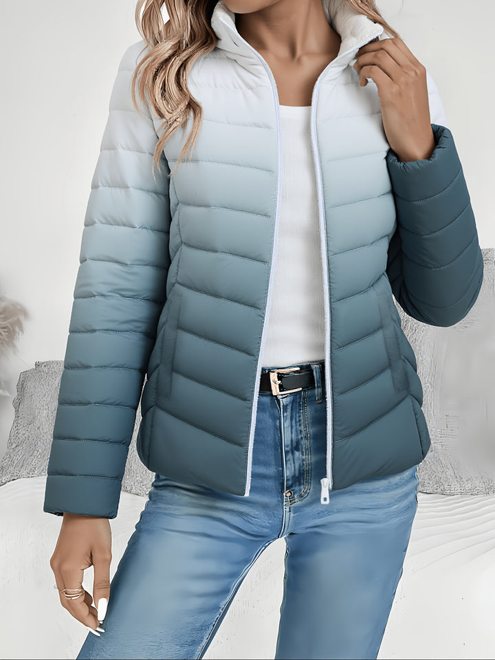 Nora | Quilted High-Neck Zip Jacket