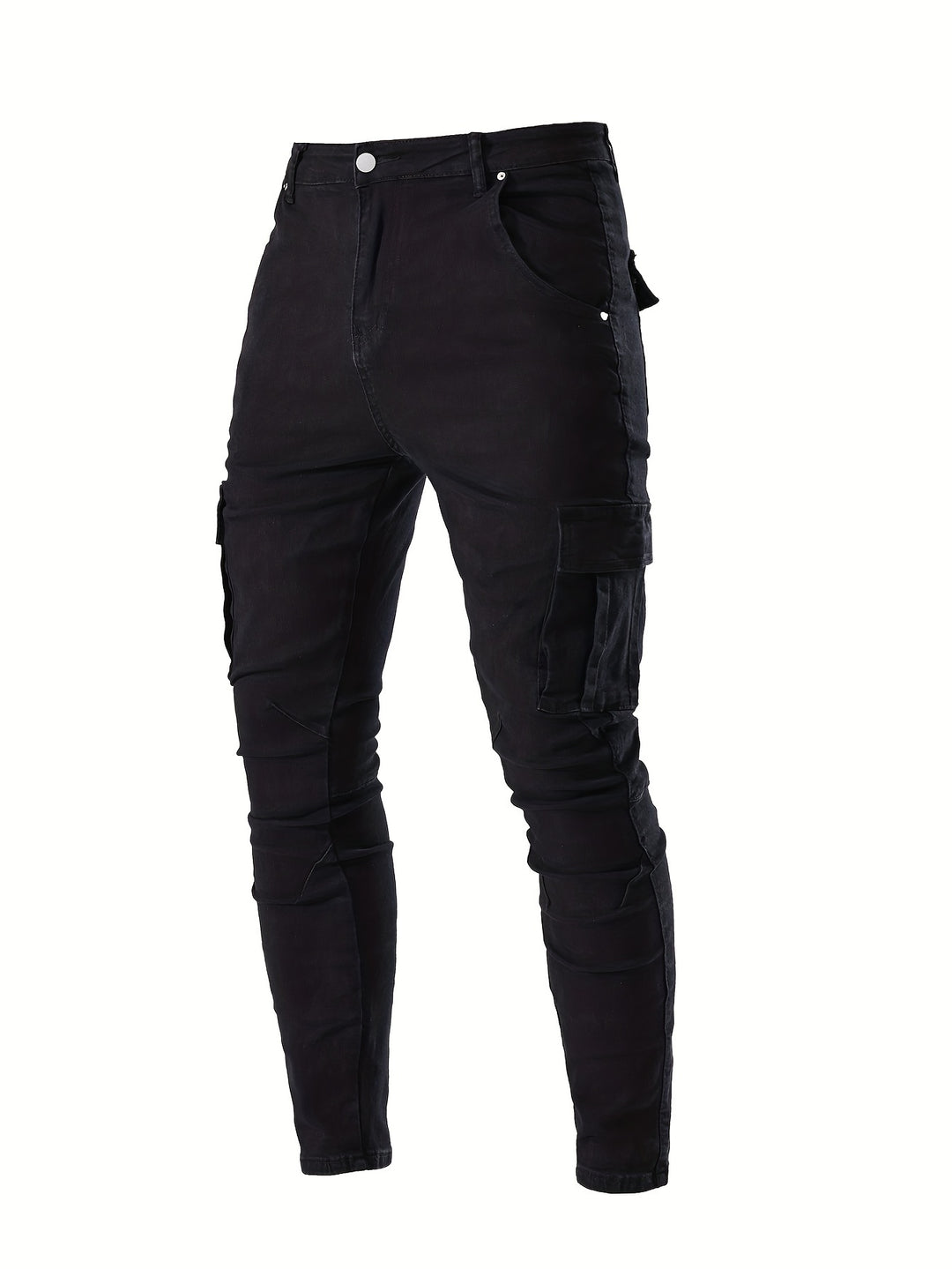 Tristan | Men’s Slim-Fit Cargo Jeans with Utility Pockets