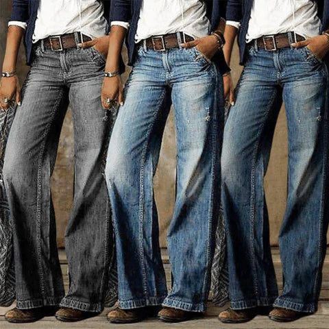 Verena | High-Waist Wide-Leg Flare Jeans