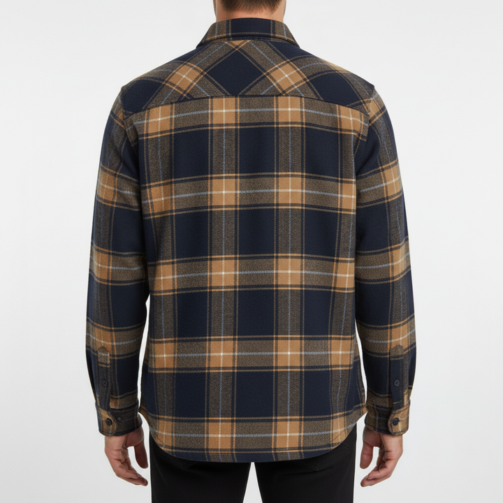 Everett | Men's Check Button-Down Shirt